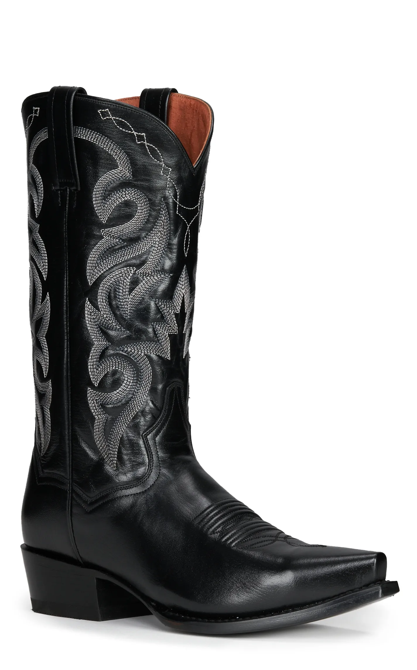 Dan Post Men's Black Snip Toe Cowboy Boot