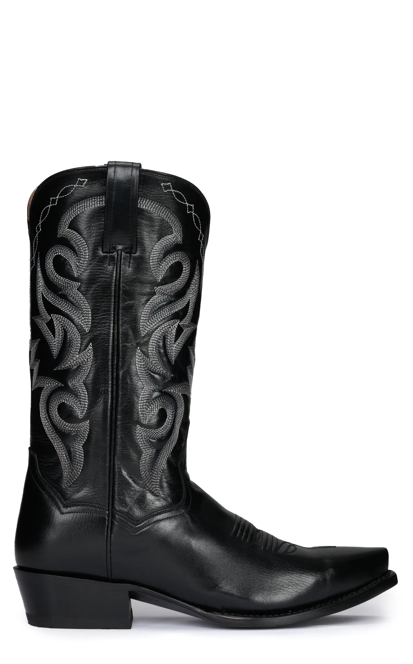 Dan Post Men's Black Snip Toe Cowboy Boot