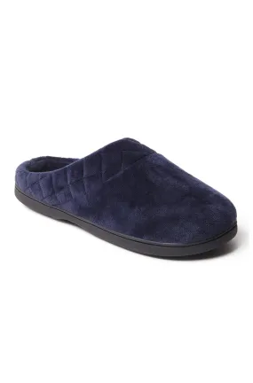 Darcy Velour Clog W/Quilted Cuff Slipper