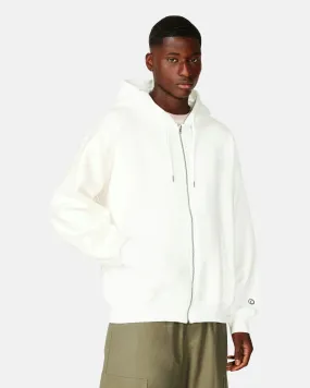 District 46 Face Zip-Hoodie Off white | Men | Junkyard