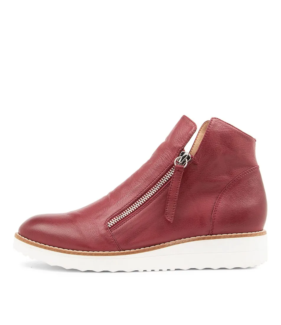 DJANGO & JULIETTE Ohmy Pinot Leather Sneakers Ws