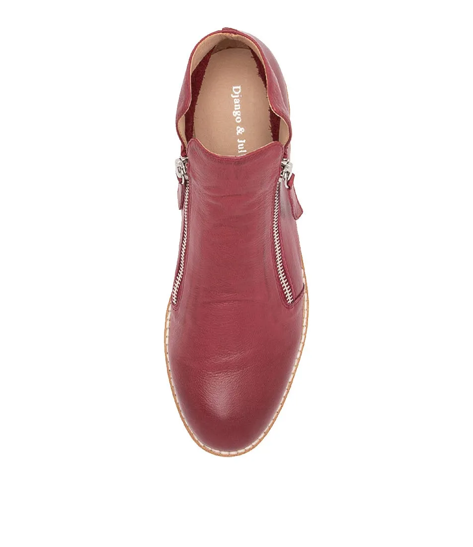 DJANGO & JULIETTE Ohmy Pinot Leather Sneakers Ws