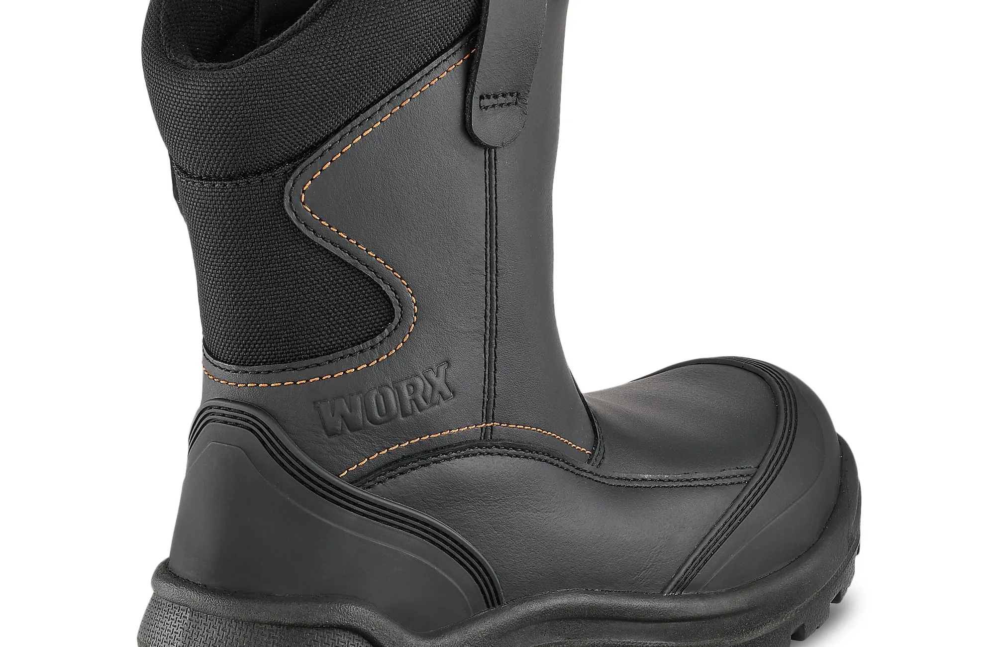 E-Force Men's 9-inch Safety Toe Pull-On Boot     