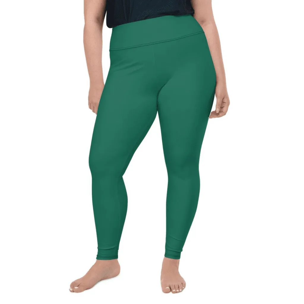 Emerald Green Plus Size Leggings