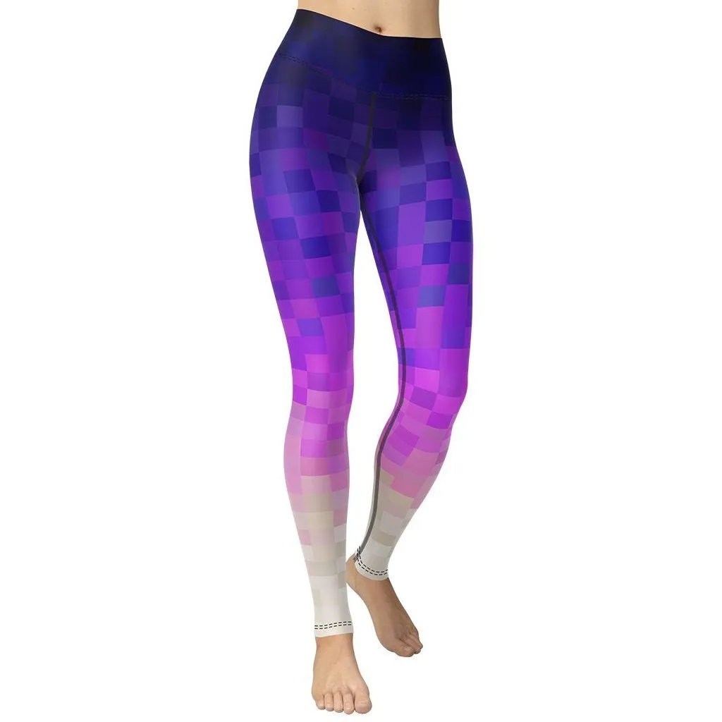 Fierce Pixel Yoga Leggings