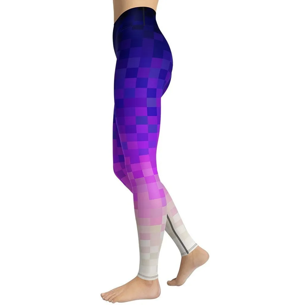 Fierce Pixel Yoga Leggings