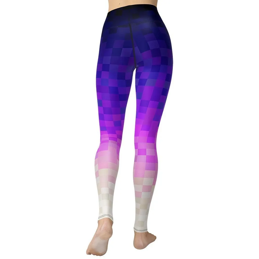 Fierce Pixel Yoga Leggings