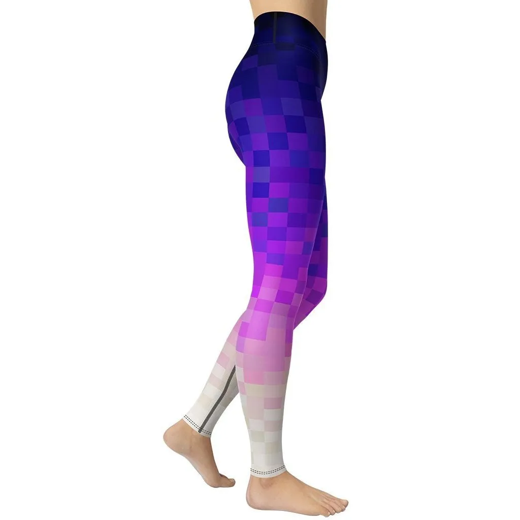 Fierce Pixel Yoga Leggings