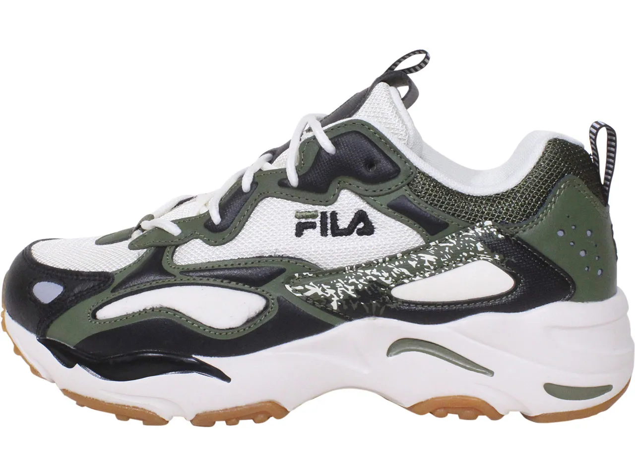 Fila Men's Ray-Tracer-2-NXT Sneakers Chive/MMLO/Gum Sz: 13 1RM01231