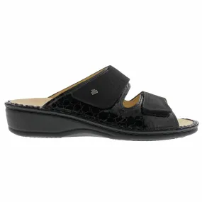 Finn Comfort Womens Jamaica Sandals - Frog Buggy/Schwarz