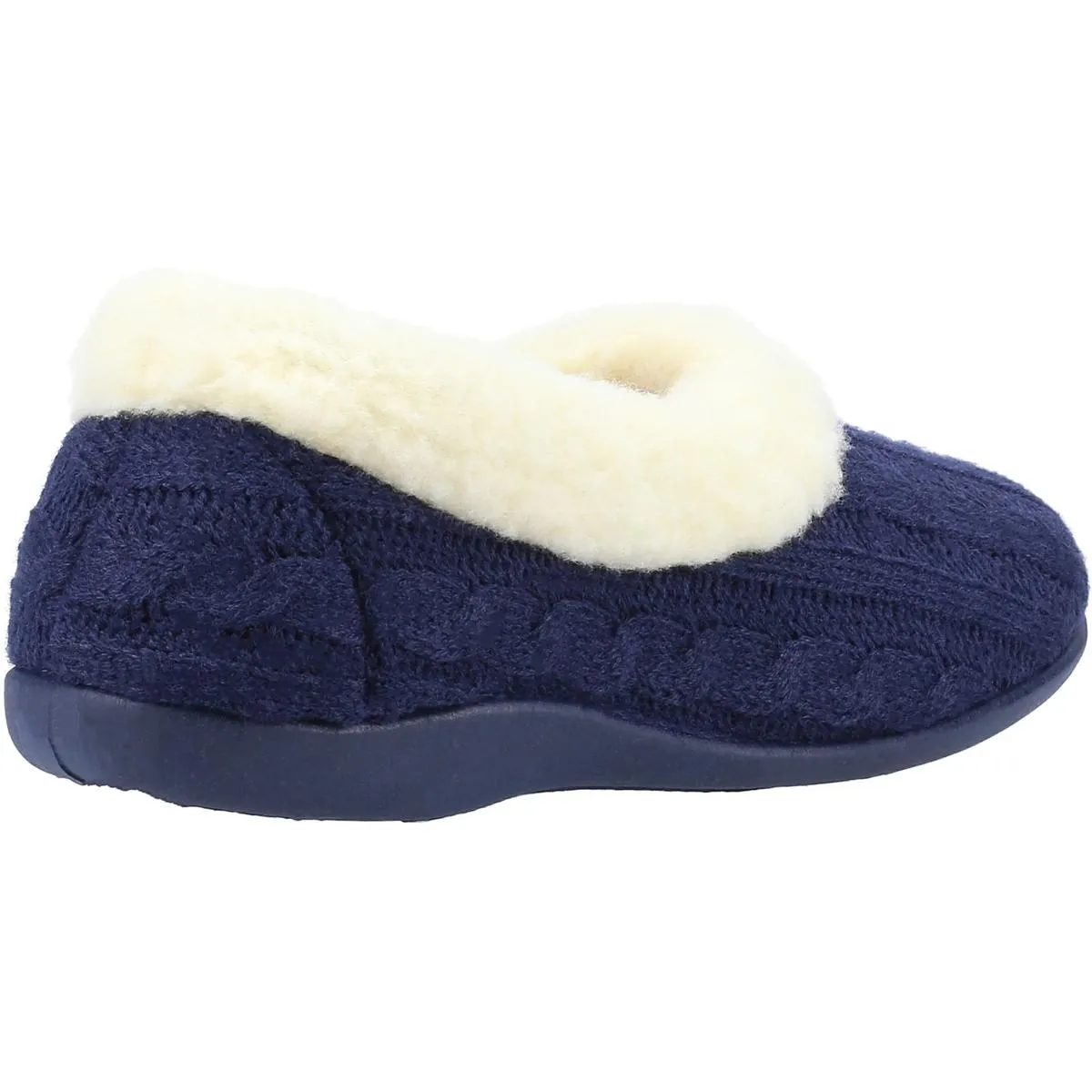 Fleet & Foster Sarina Slipper Navy