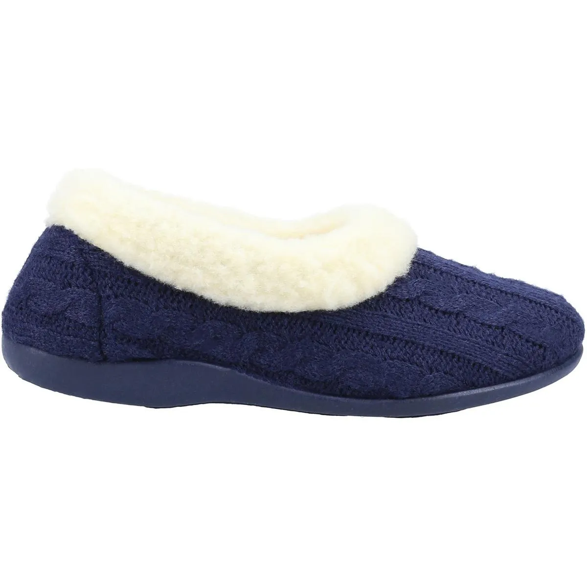 Fleet & Foster Sarina Slipper Navy