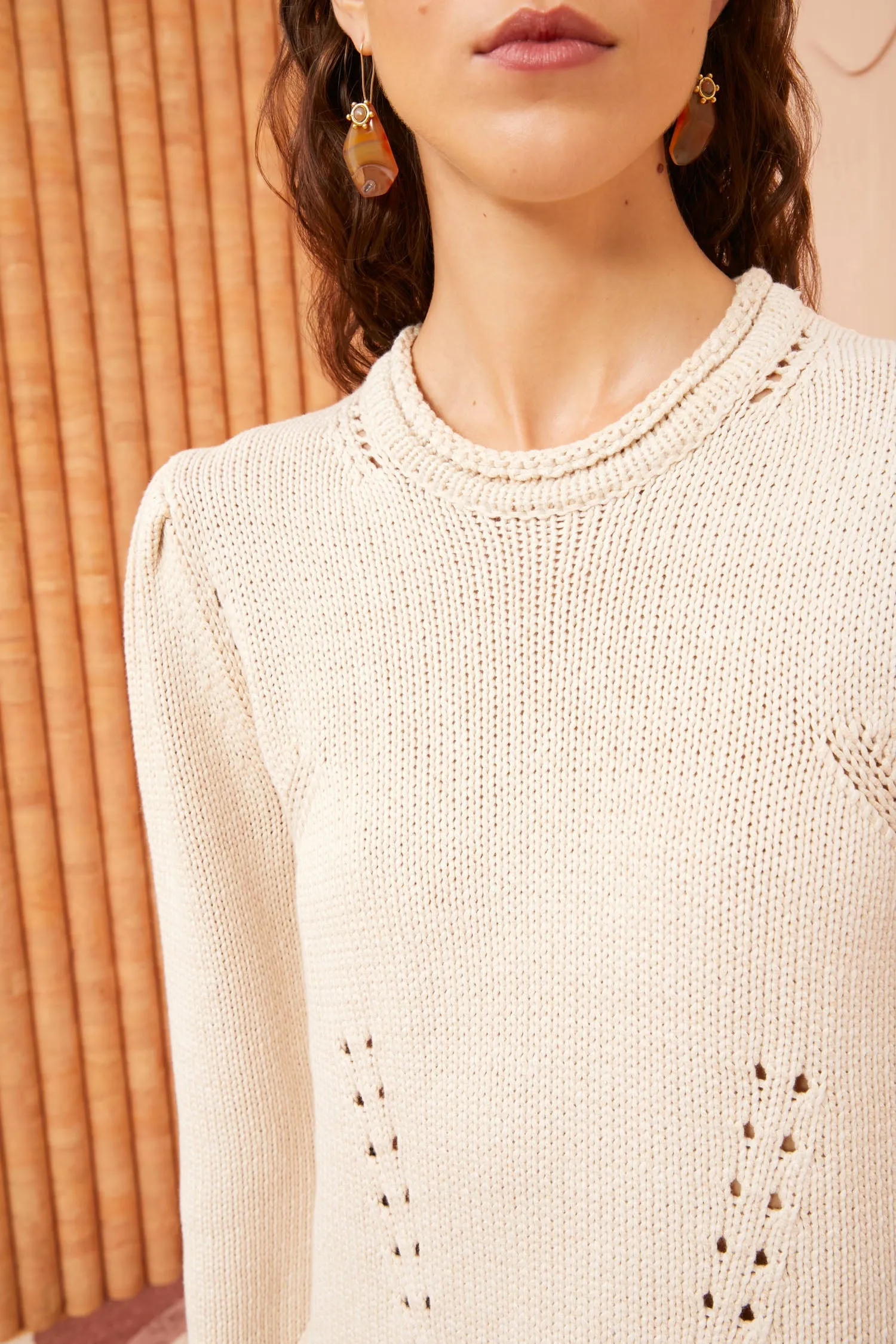 Florence Pullover - Alabaster