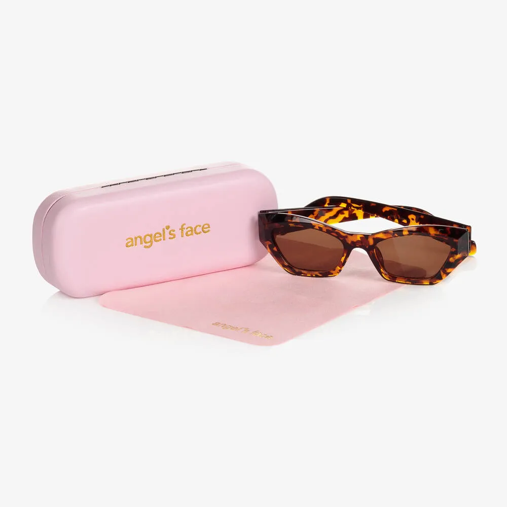 Girls Brown Tortoiseshell Sunglasses 