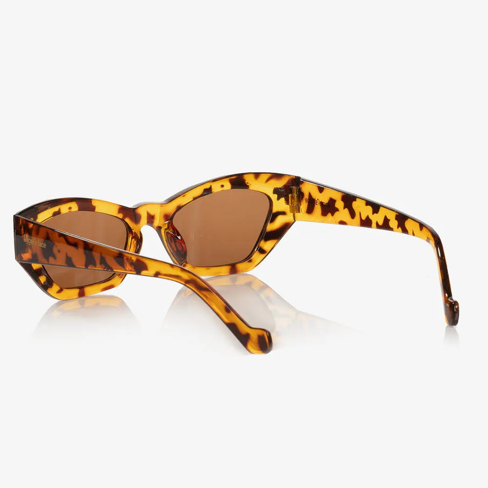 Girls Brown Tortoiseshell Sunglasses 