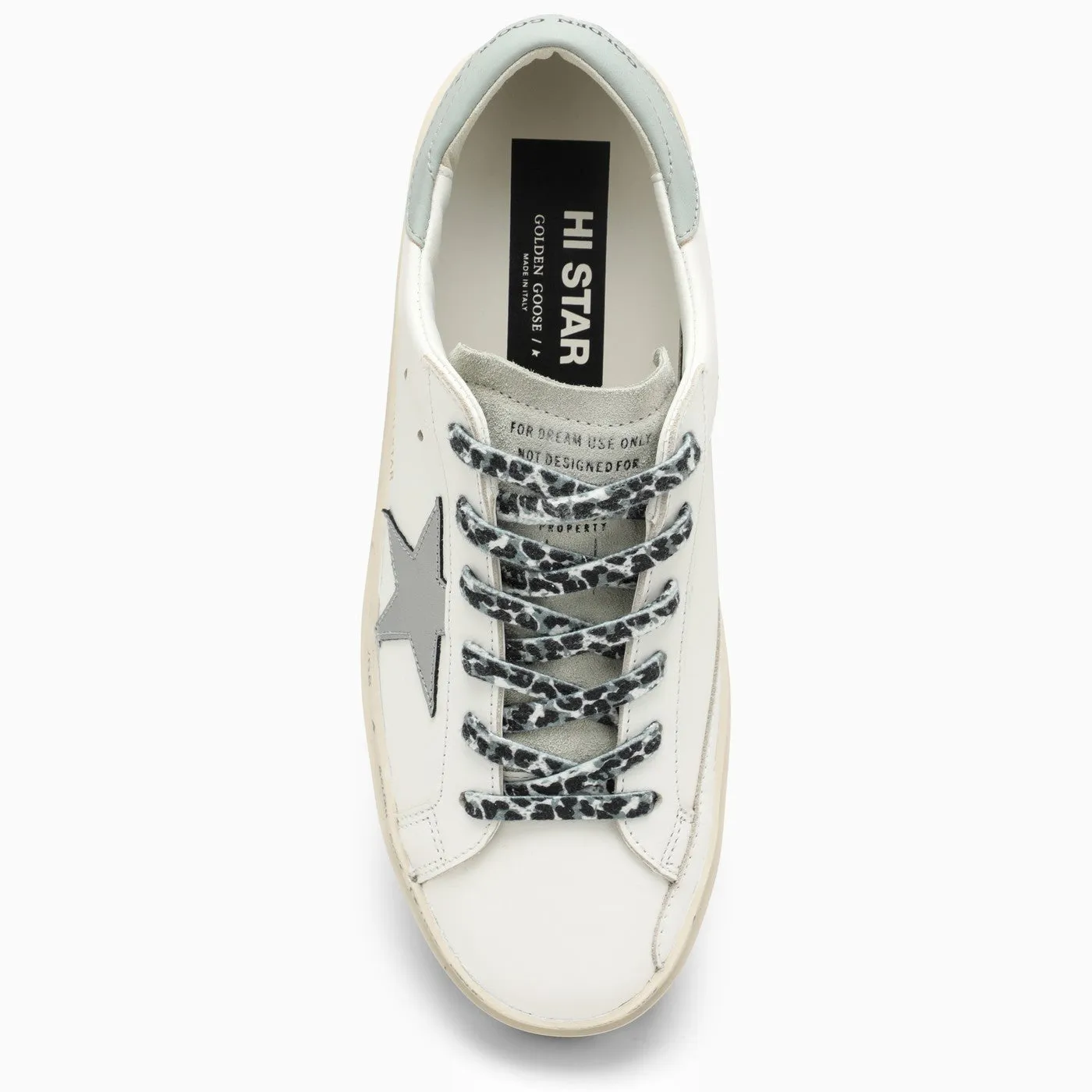 Golden Goose    Golden Goose Low Hi Star White Sneakers With Platform