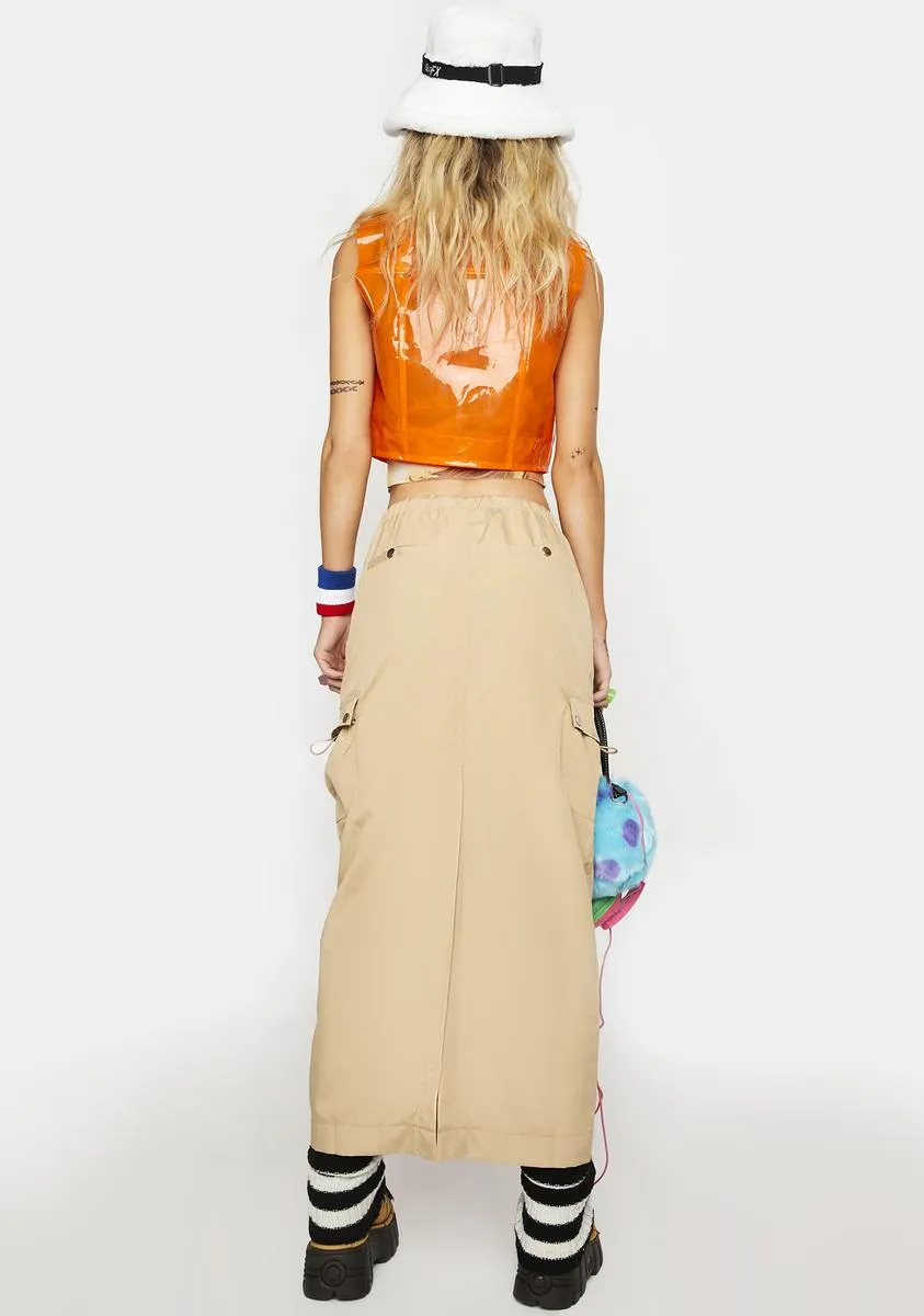 Gone Backpacking Maxi Skirt-