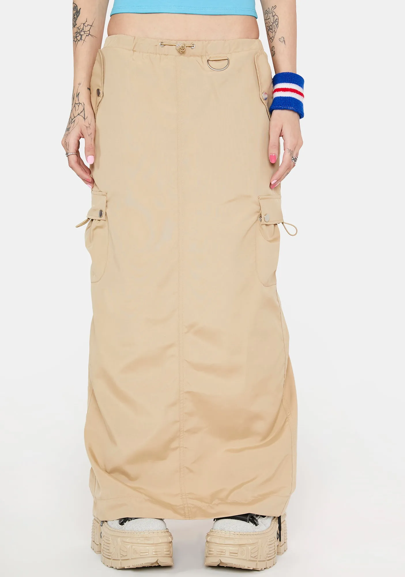 Gone Backpacking Maxi Skirt-