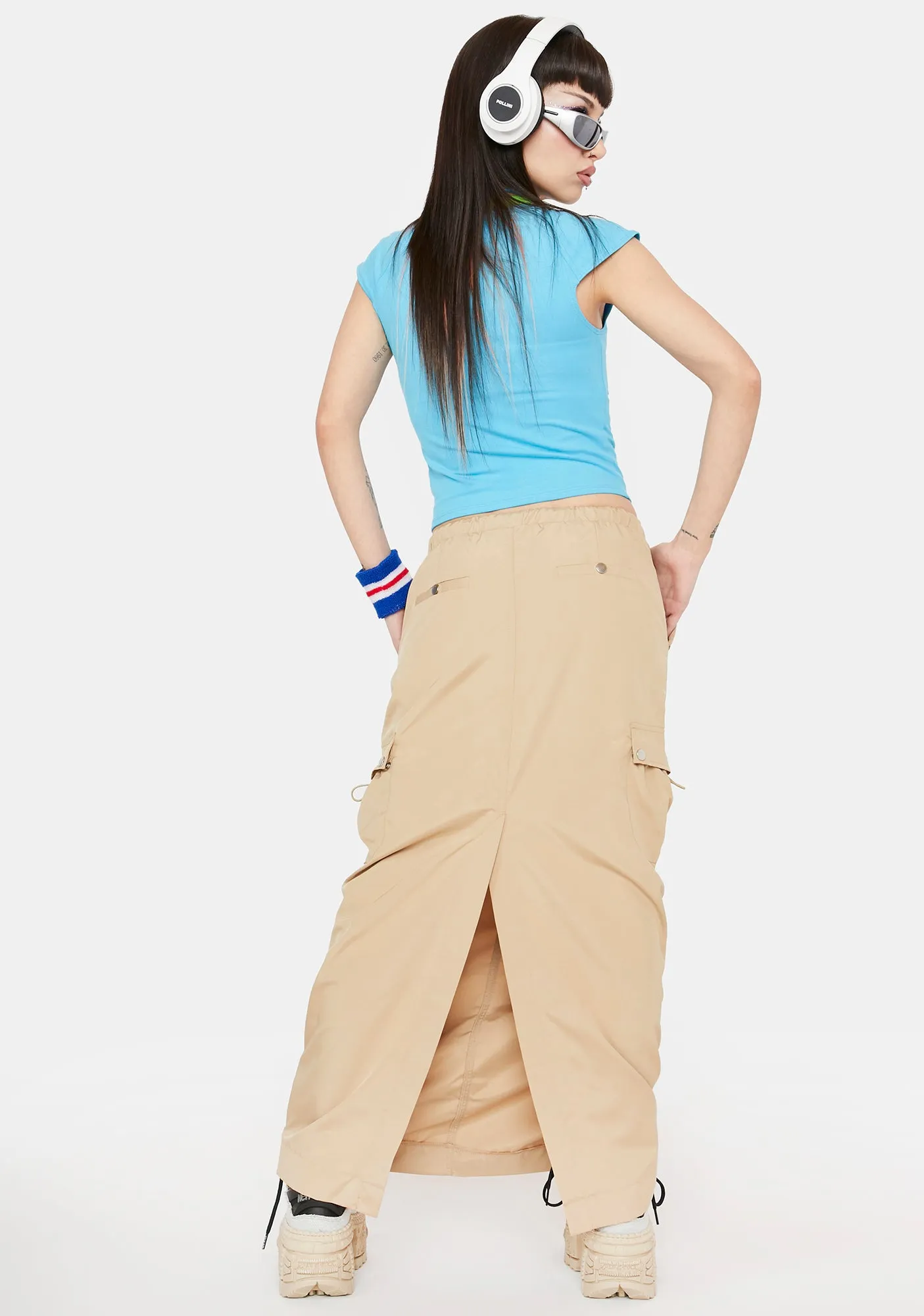 Gone Backpacking Maxi Skirt-