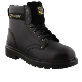 Grafters Apprentice Safety Boot Black