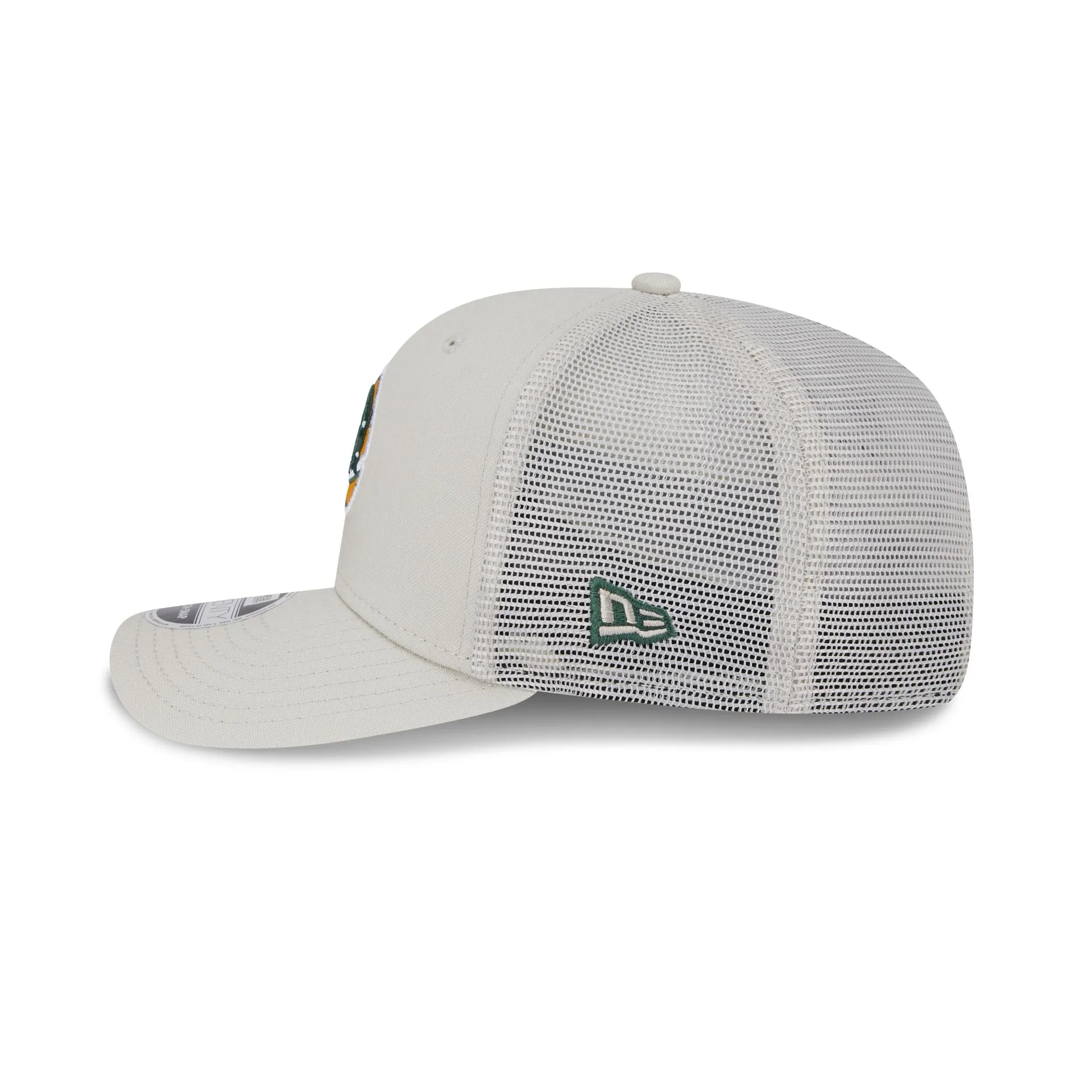 Green Bay Packers Canvas 9SEVENTY Trucker Hat