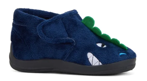 Grosby DINOSAUR Slipper Navy