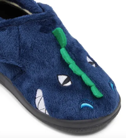 Grosby DINOSAUR Slipper Navy