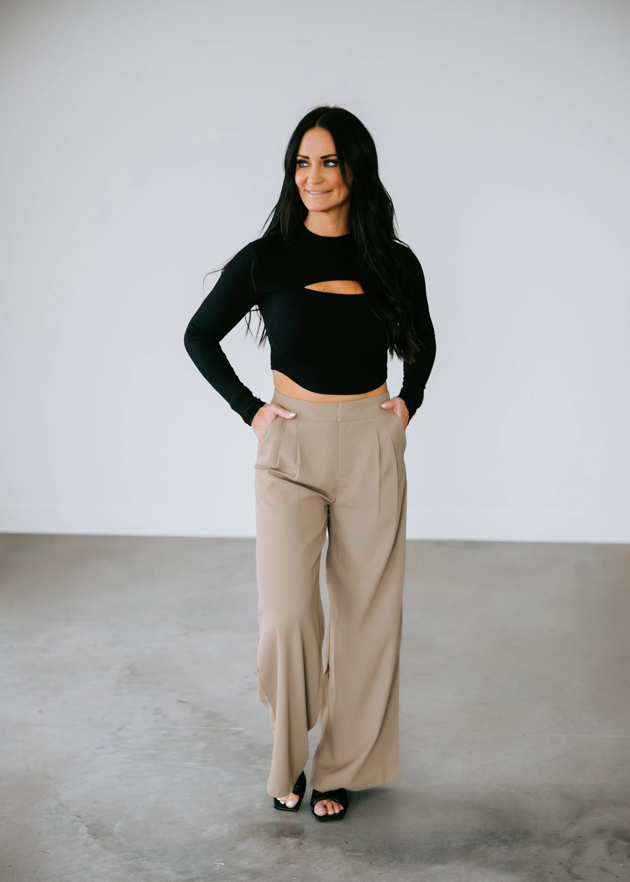 Gwen Wide Leg Trousers