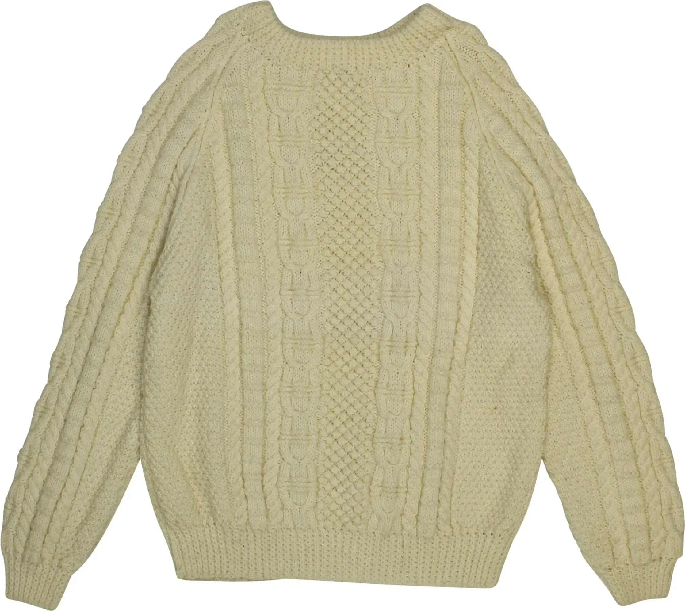 Handknitted Cable Jumper | ThriftTale