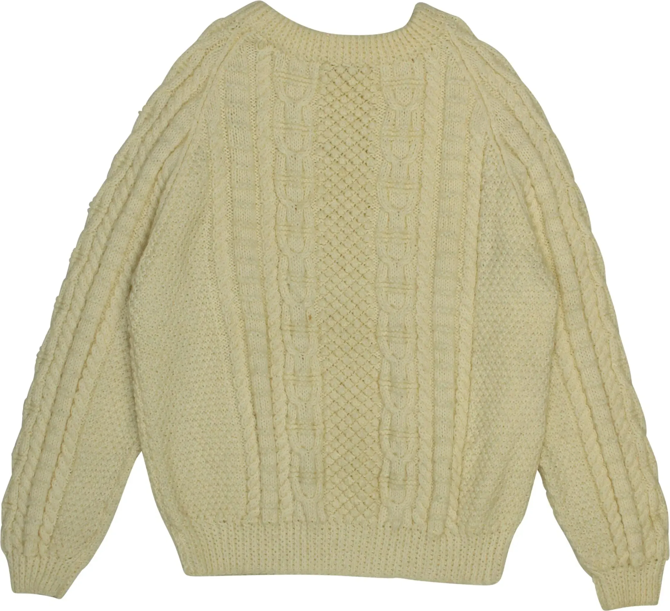 Handknitted Cable Jumper | ThriftTale