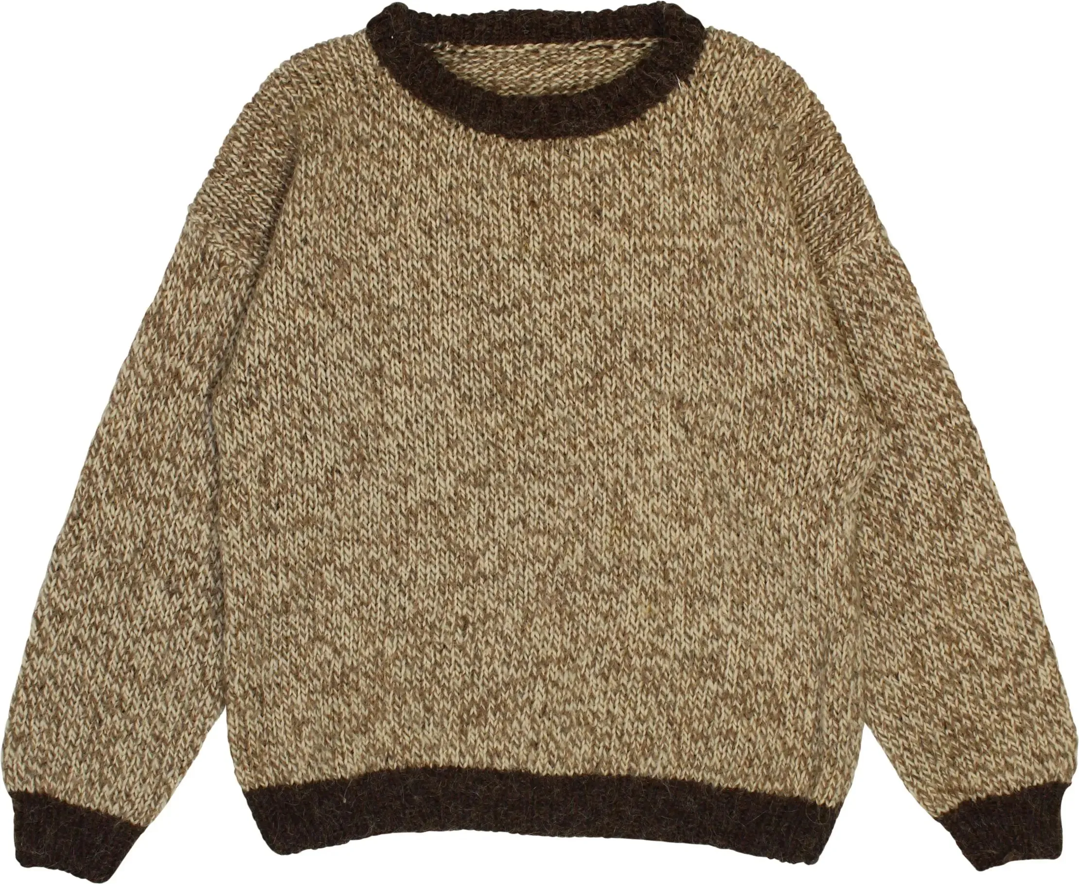 Handmade Brown Jumper | ThriftTale