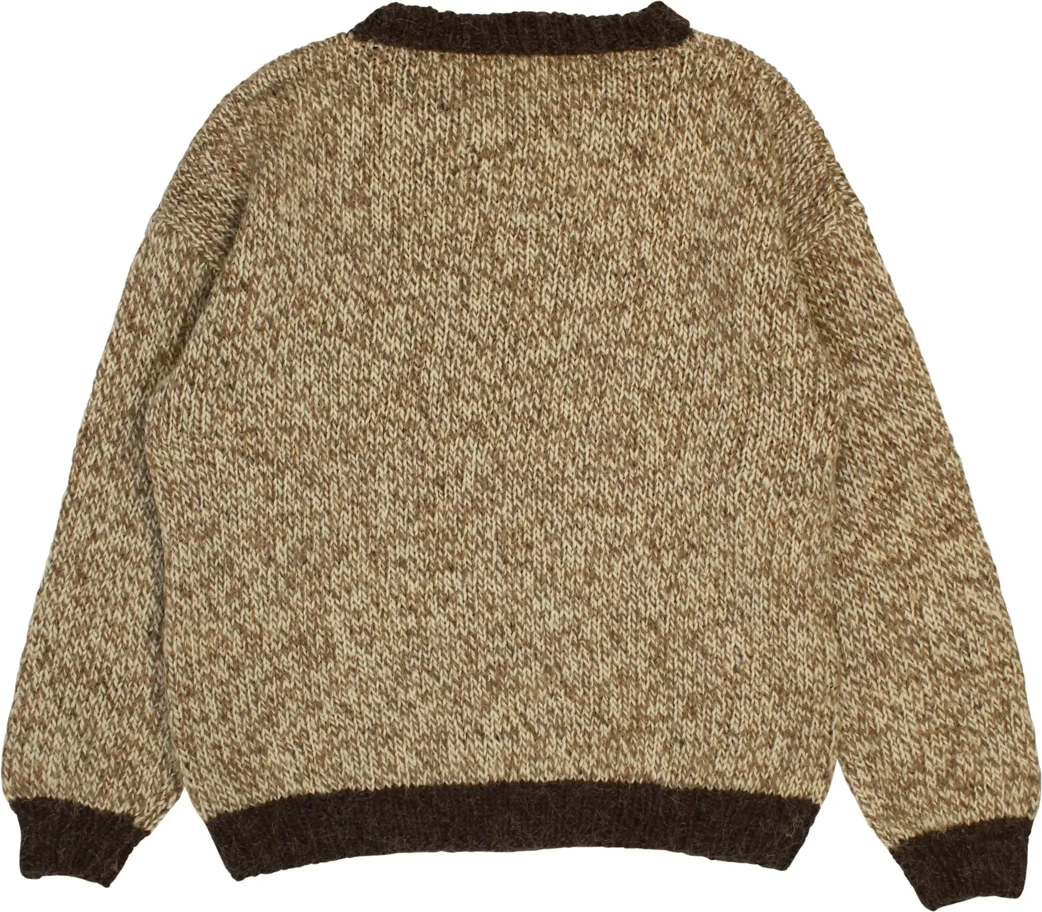 Handmade Brown Jumper | ThriftTale