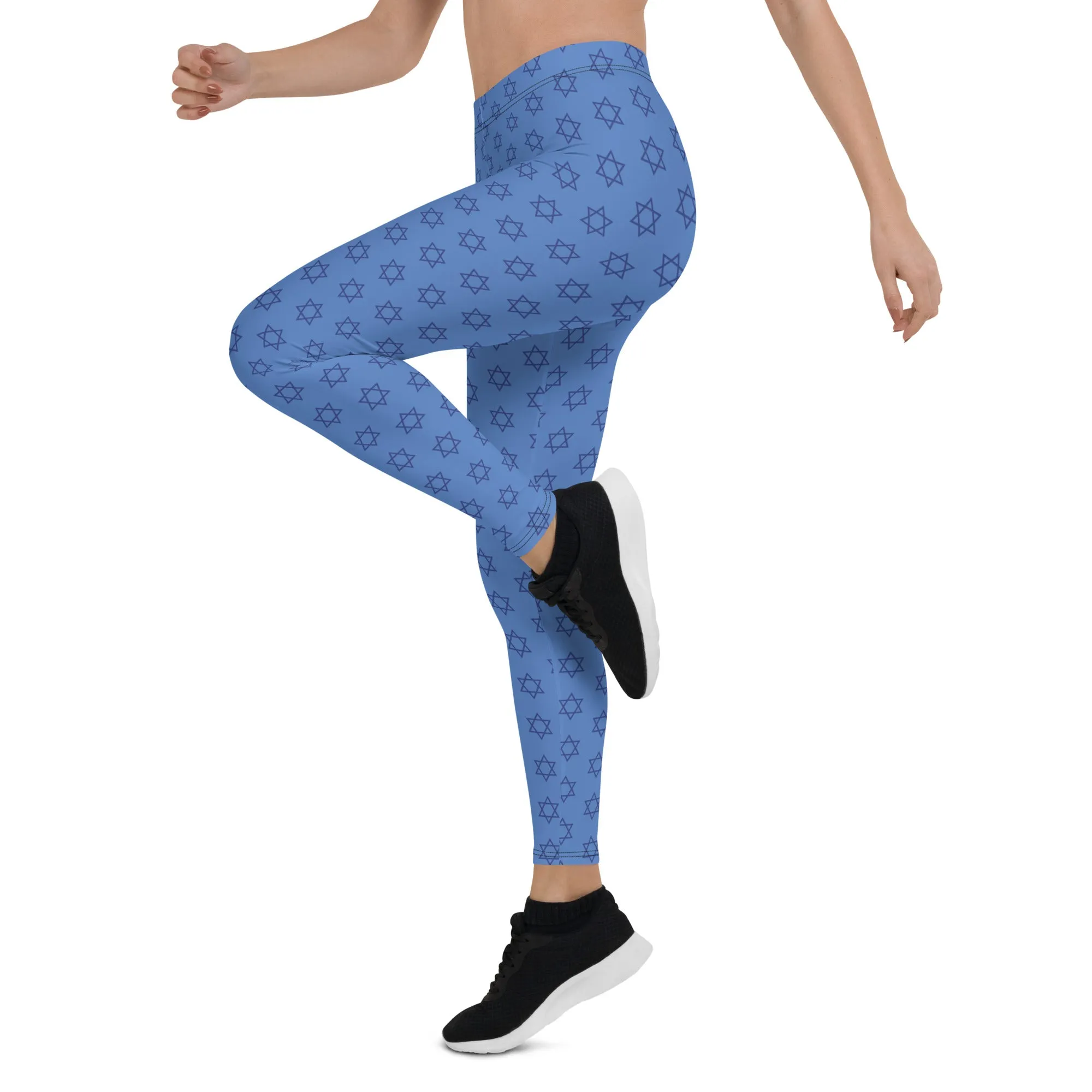 Hanukkah Print Leggings