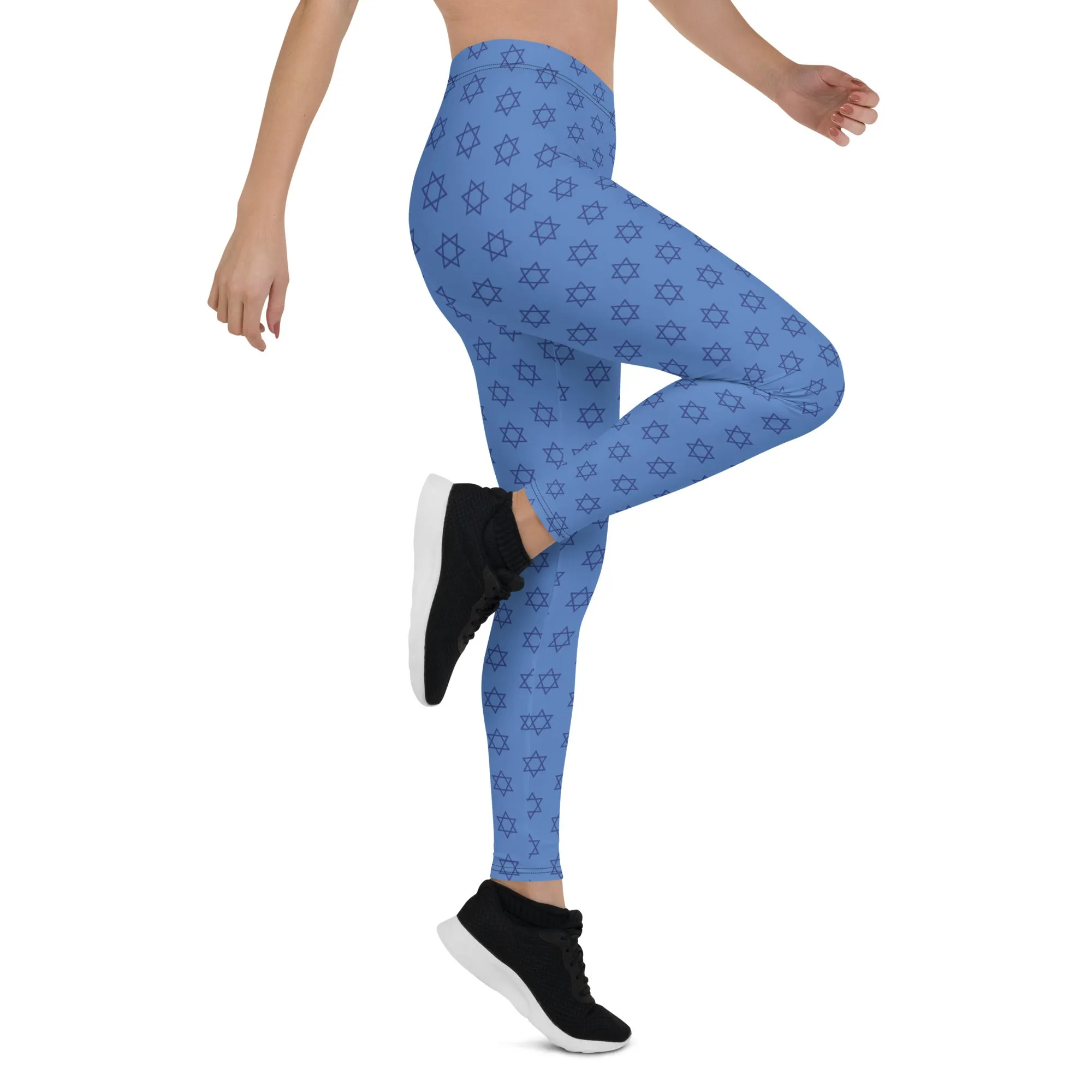 Hanukkah Print Leggings