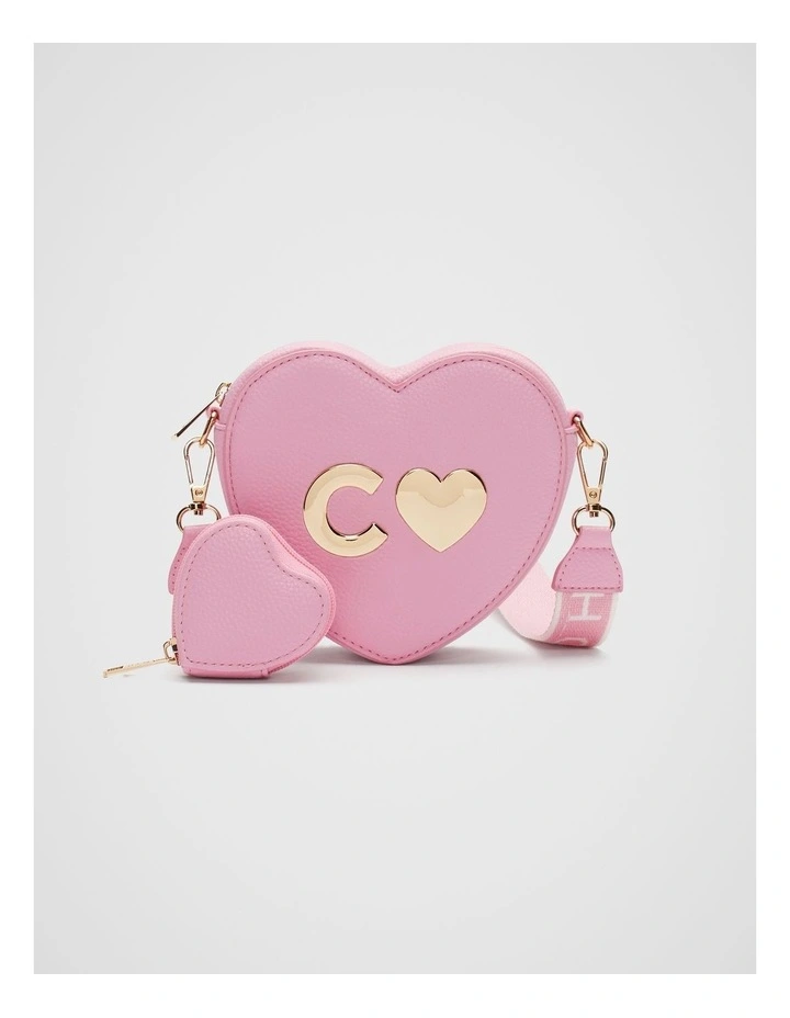 Heart Initial Bag in C