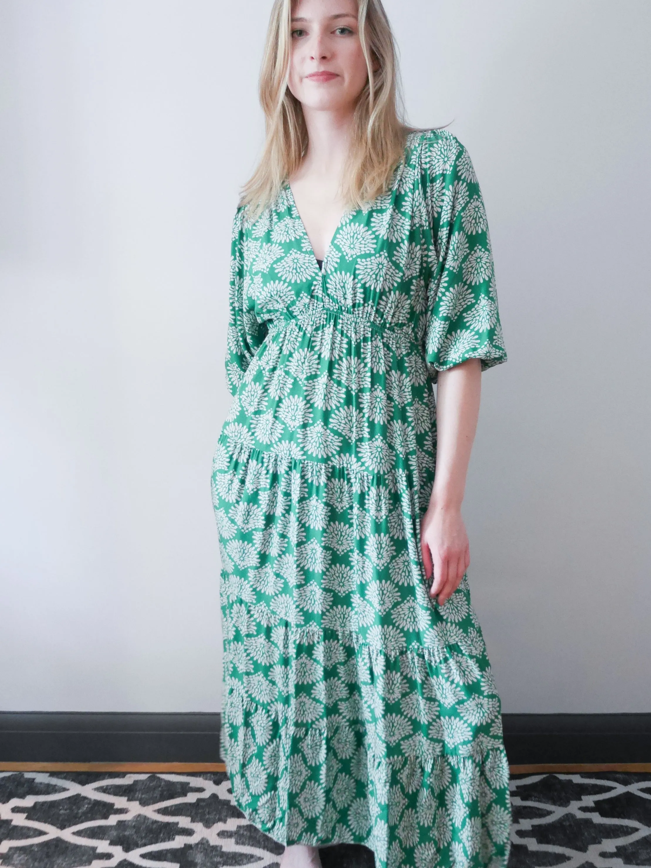 Hetty Dress Emerald