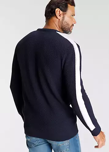 H.I.S Knitted Crew Neck Jumper | Grattan