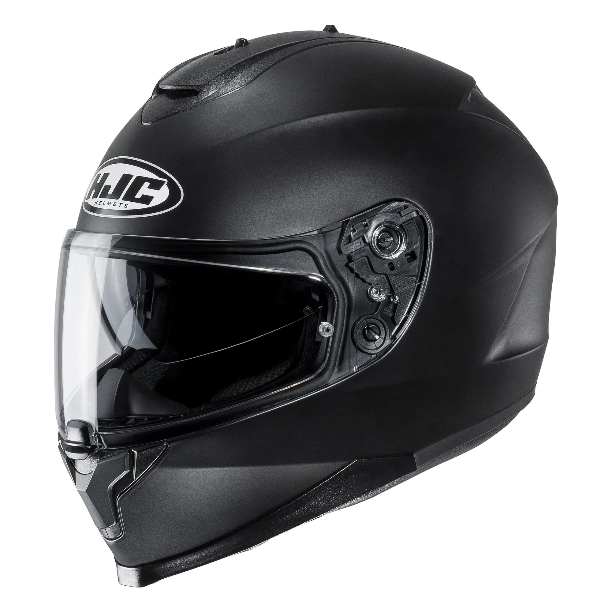 HJC C70N Plain Helmet - Matt Black