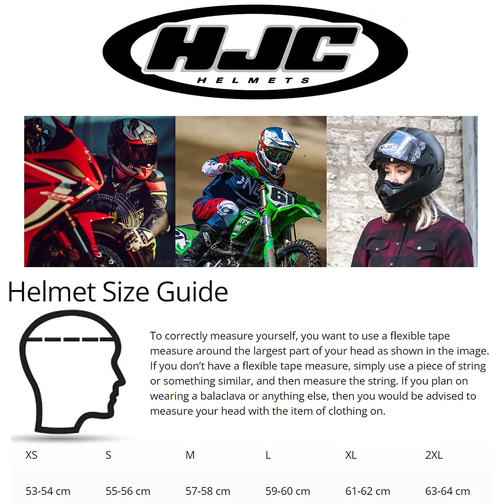 HJC C70N Plain Helmet - Matt Black