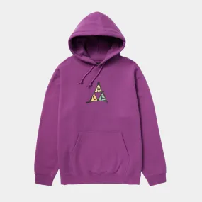 HUF No-Fi Triple Triangle P/O Hoodie - Grape