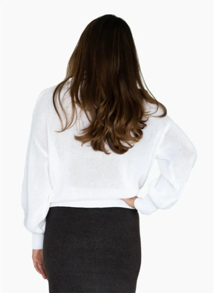 Humidity Maison Jumper - White