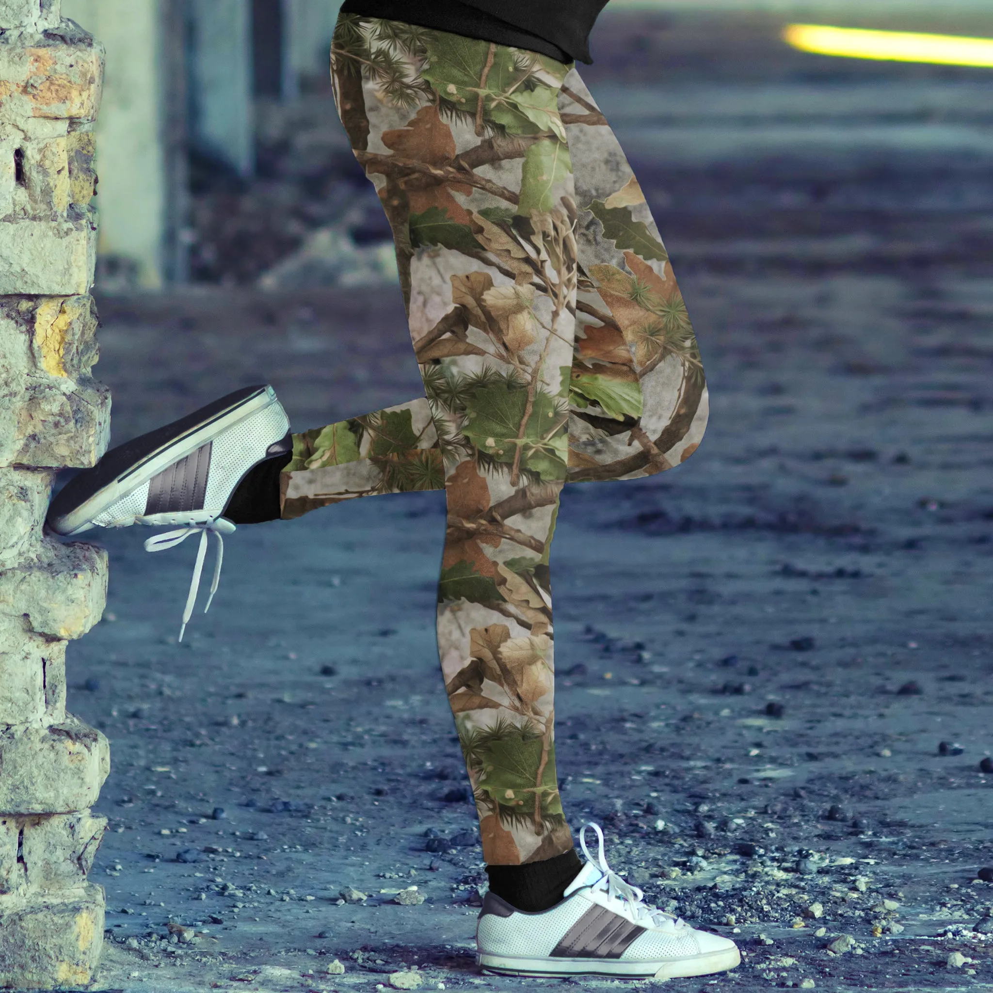 Hunting Leggings Realistic Camo