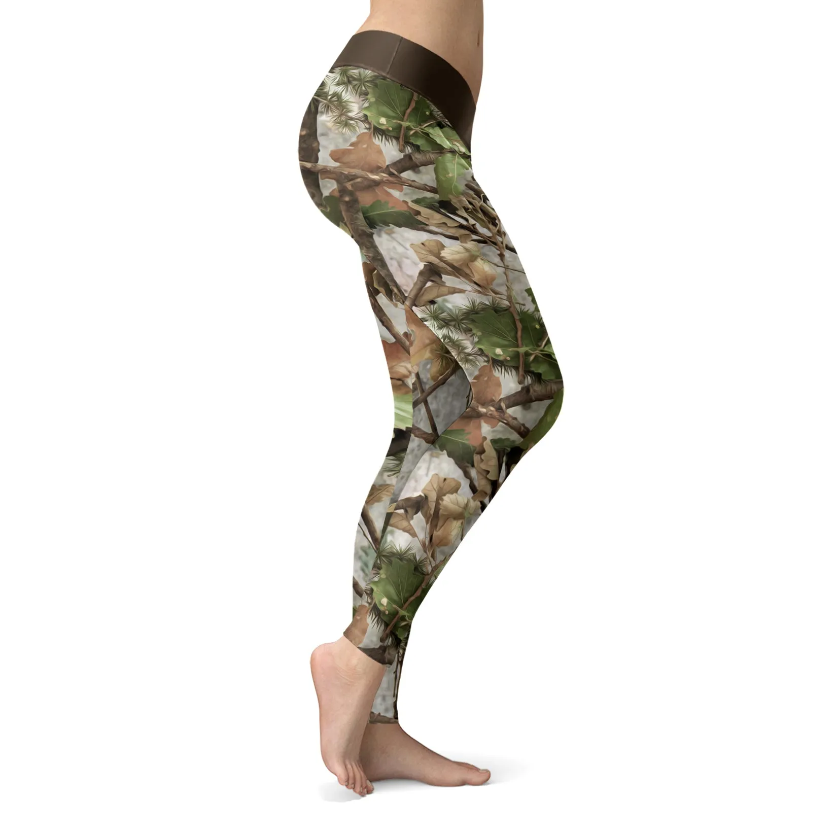 Hunting Leggings Realistic Camo