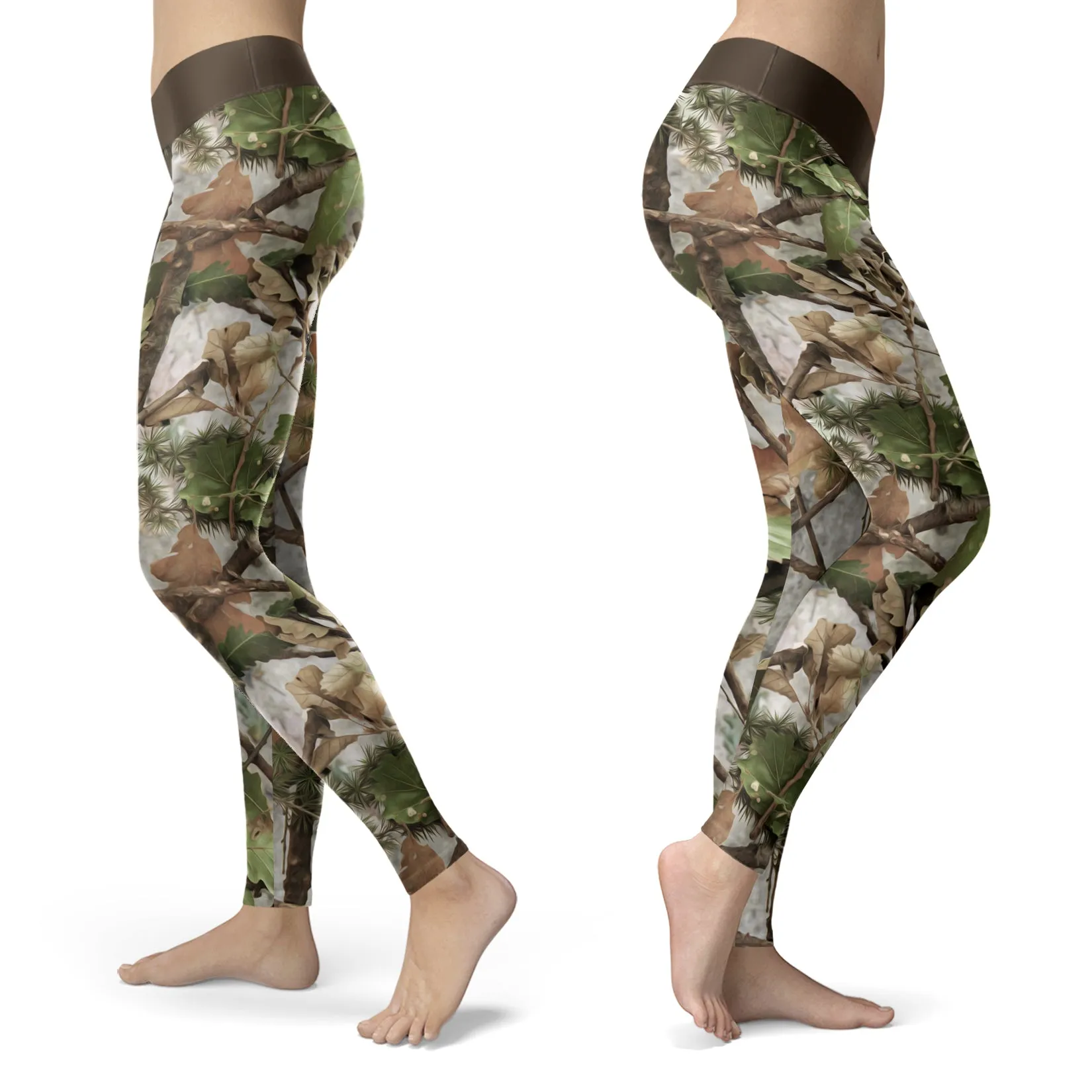 Hunting Leggings Realistic Camo