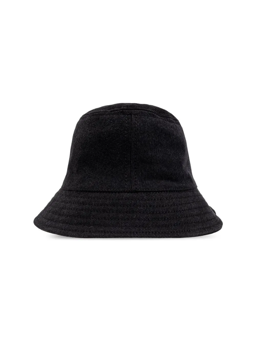 ISABEL MARANT logo patch bucket hat - Black