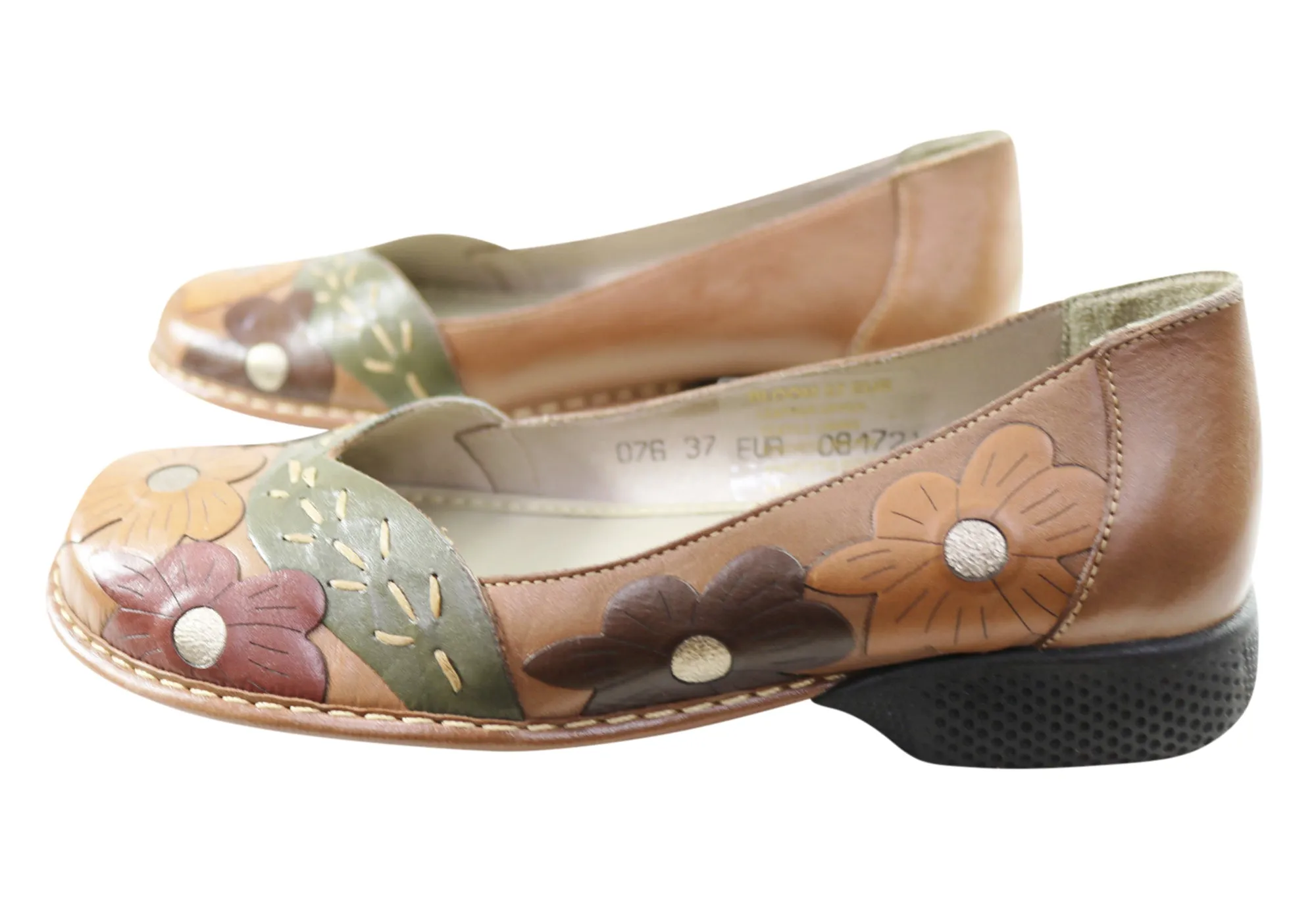 J Gean Bloom Womens Comfortable Leather Shoes Made In Brazil