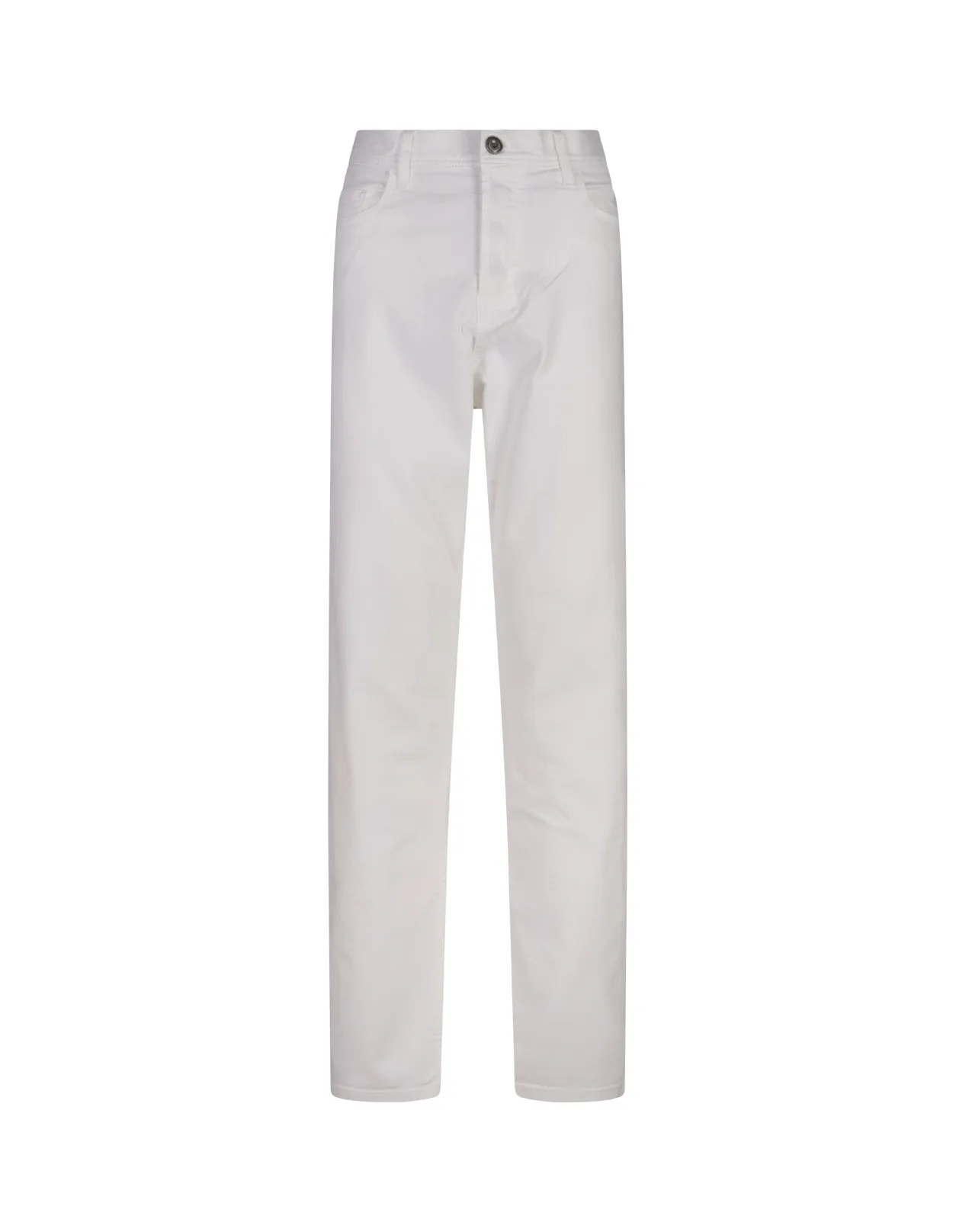 JACOB COHEN Gigi Over Jeans In White Denim