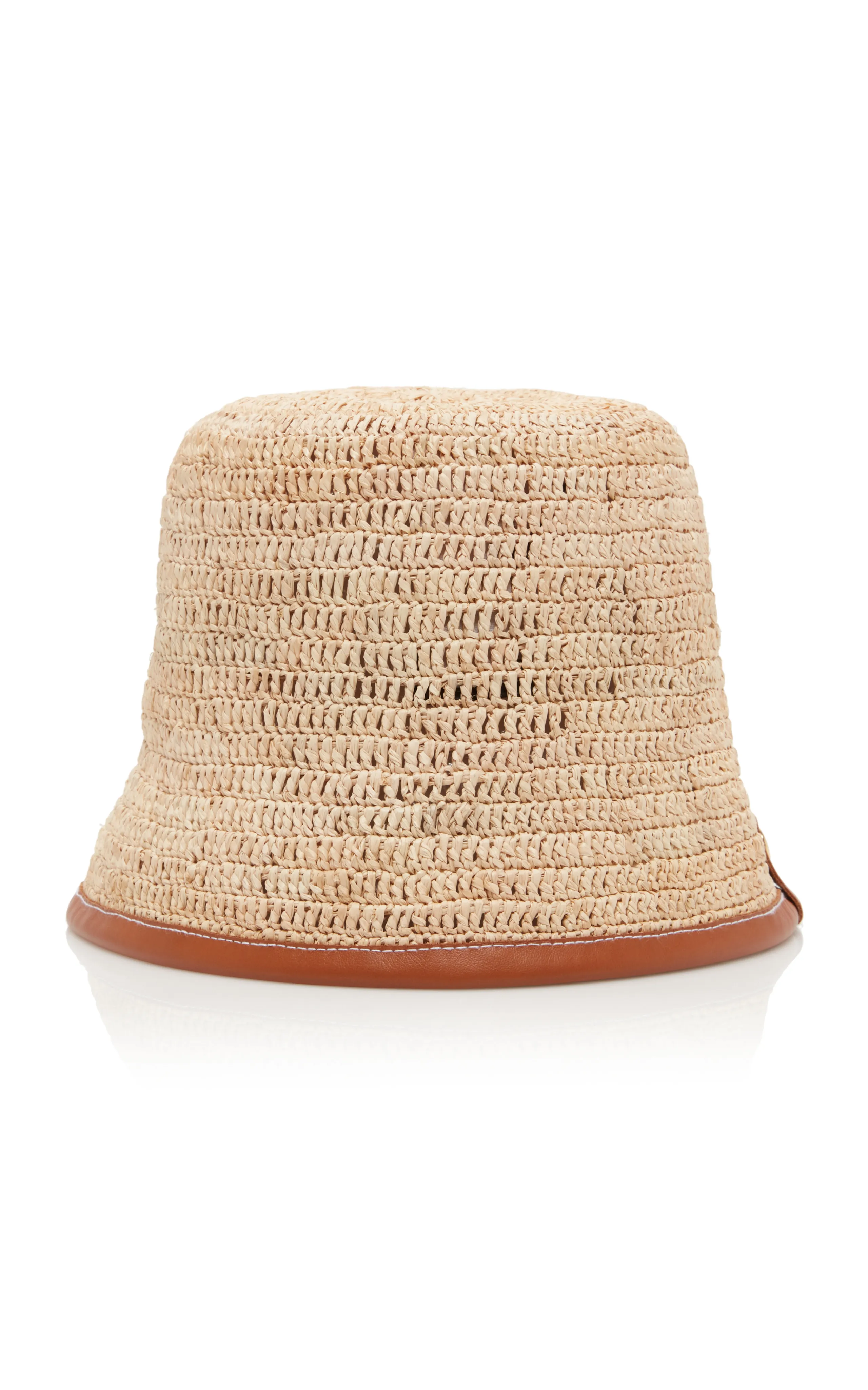 Jacquemus Le Bob Soli Raffia Bucket Hat