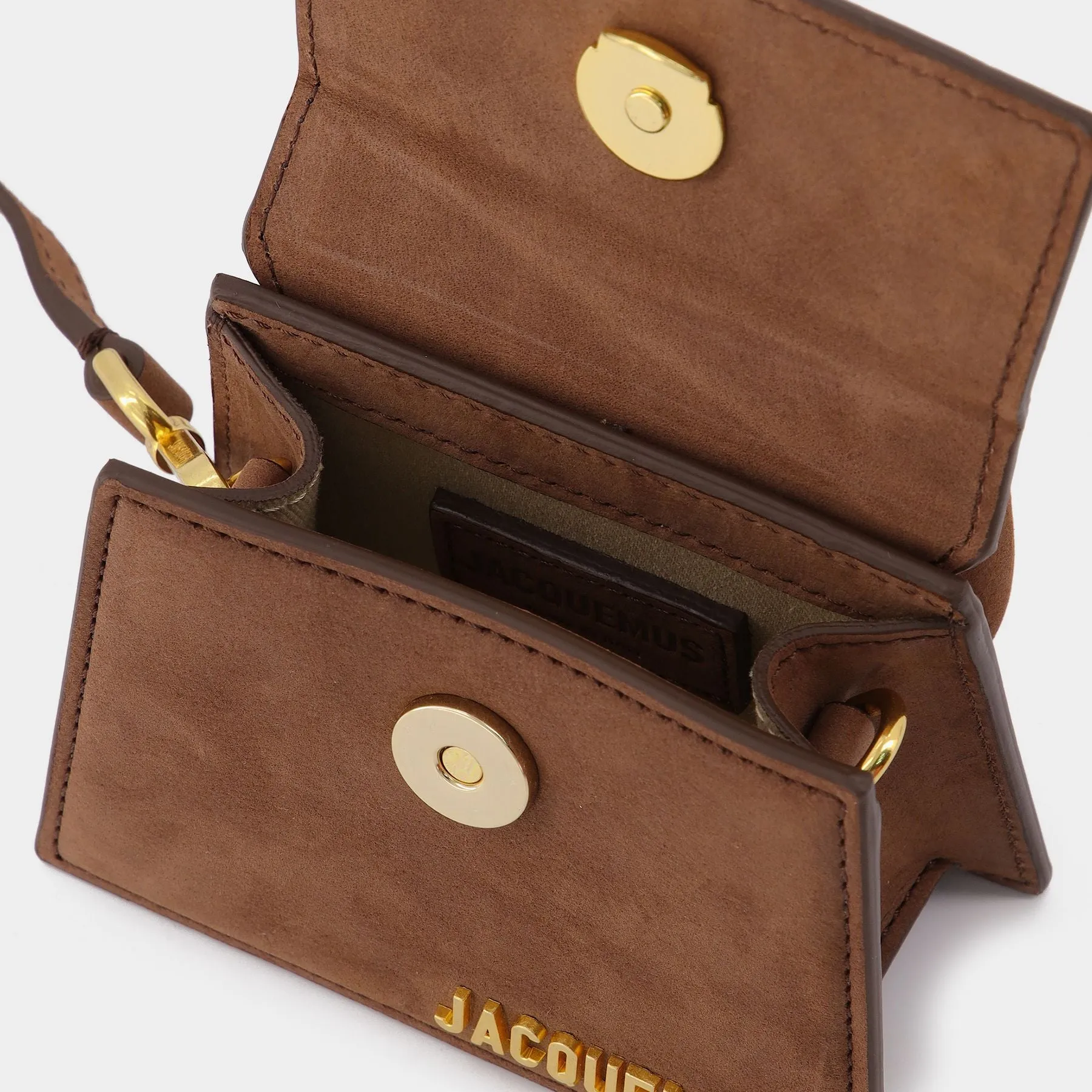 Jacquemus  Le Chiquito bag in Brown Leather