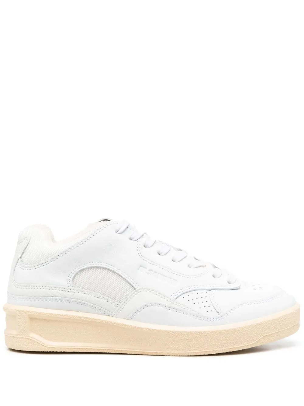 Jil Sander    Jil Sander Basket Leather Sneakers